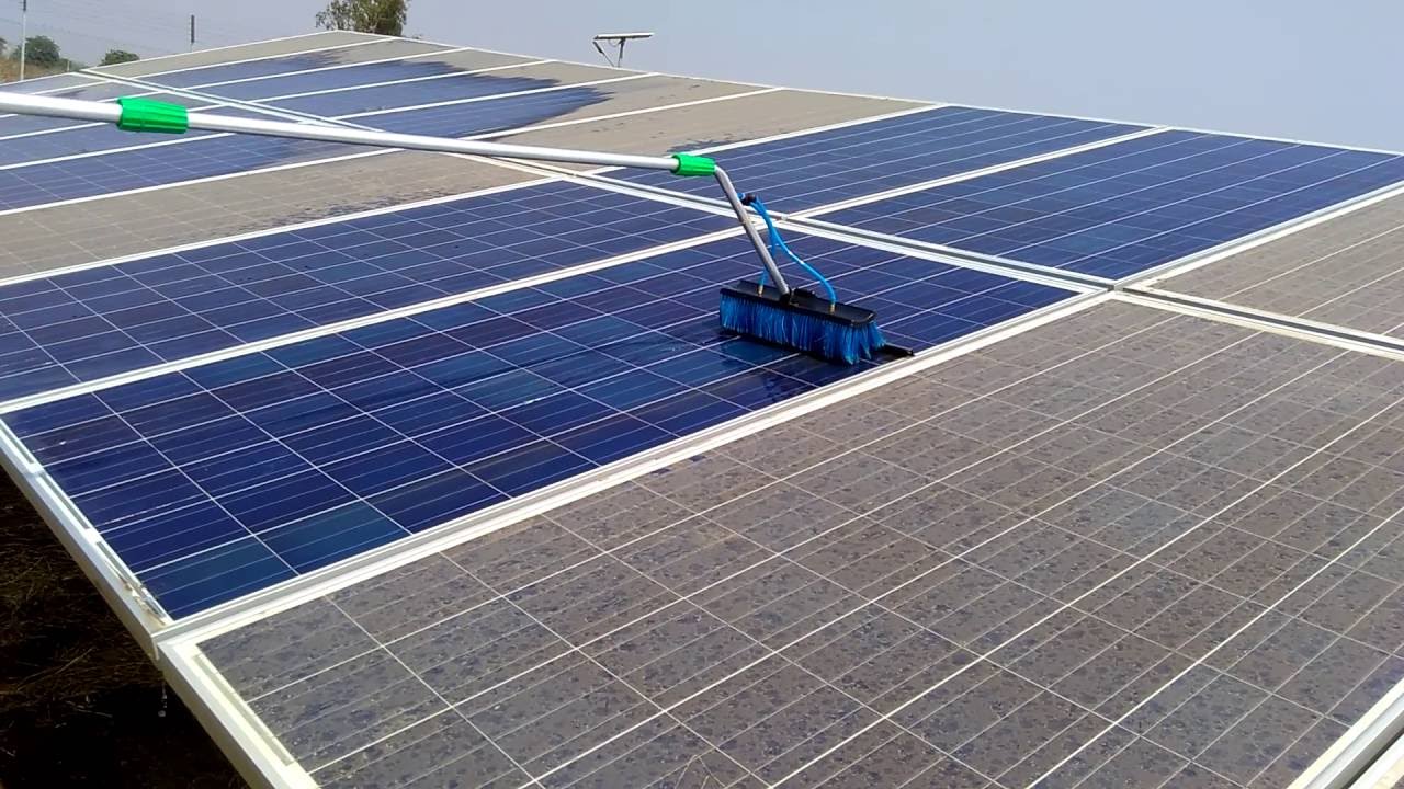 Solar Panel Cleaning Image